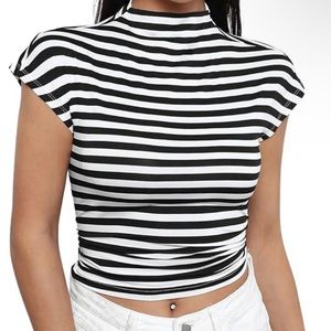 Striped Crop Top